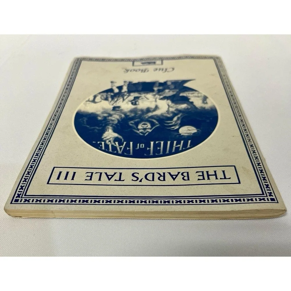 The Bard's Tale III Thief of Fate Clue Book Paperback Electronic Arts 1988
